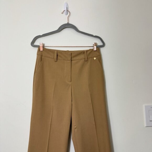 Trina Turk Women’s Straight Leg Trousers Pants Size 4 High Rise Stretch Pockets - Picture 2 of 6